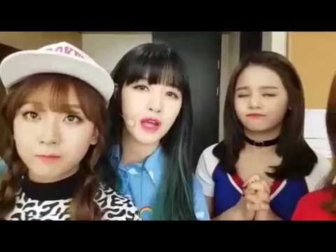 160618 CLC live  on Periscope @ Music Core waiting room