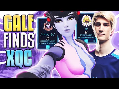Gale Adelade finds "Reformed" XQC in COMPETITIVE 👍 | Overwatch Gameplay SEASON 19
