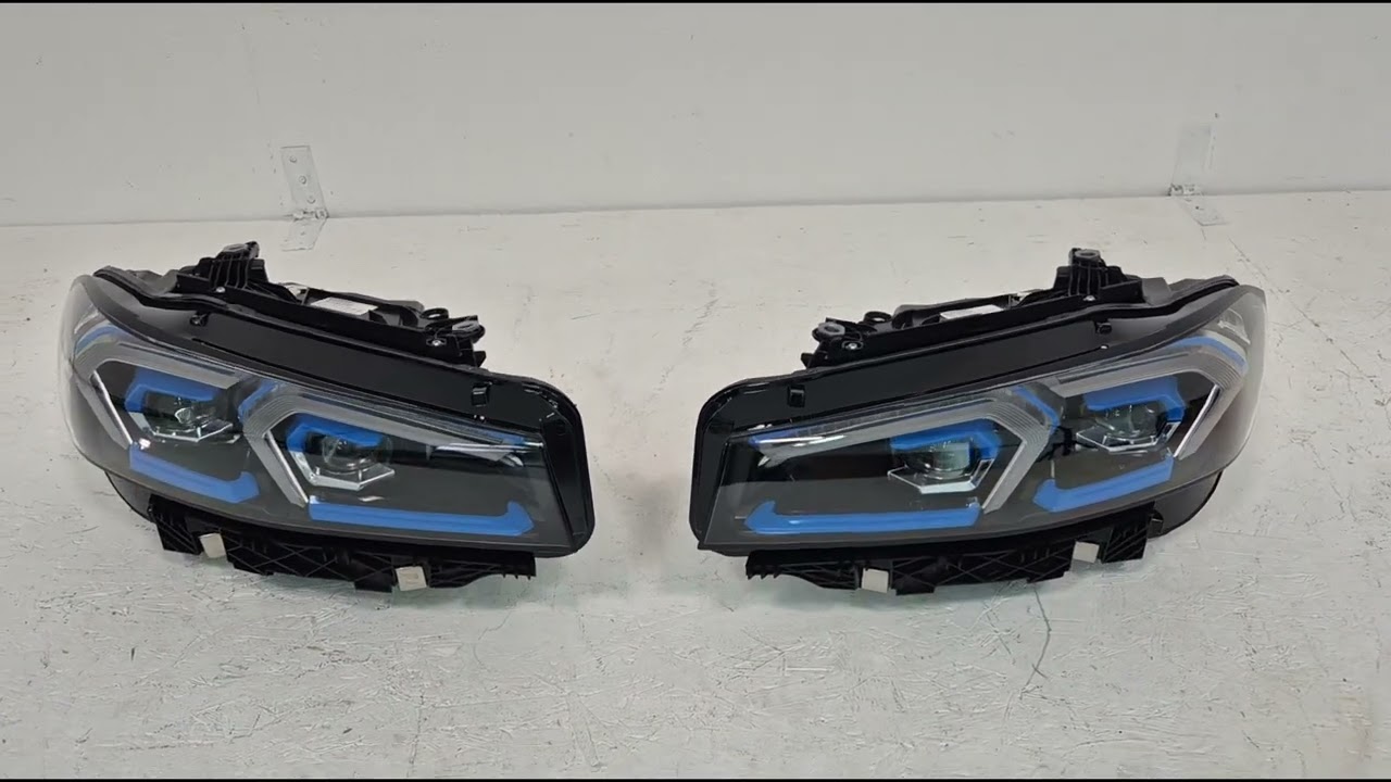BMW 3 Serie G20/G21 2018– Koplampen Laser 2023+ (2 stuks) Video 1