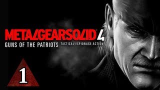 Metal Gear Solid 4 Walkthrough - Part 1 War Has Changed Let's Play MGS4 Gameplay Commentary