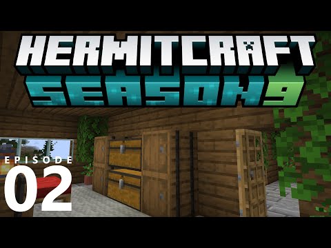 HermitCraft 9 E02: Starterbasis-Interieur