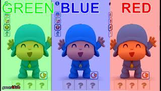 Kids learn Pocoyo Colors Fun - Colors for Children to Learn with Pocoyo