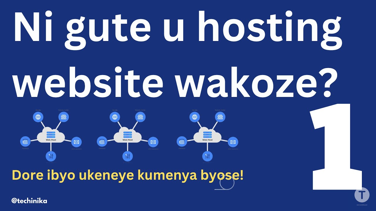 Thumbnail for Hosting ni iki? Ubwoko bwa Hosting, ndetse n'uko uhitamo