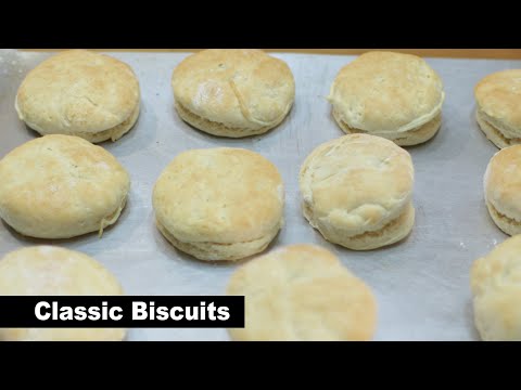 How to make Basic Biscuits |  Easy Classic Homemade Biscuit Recipe