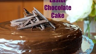 Easter Chocolate Treat | Indulgent Chocolate Blackout Cake | Gluten Free Dairy Free