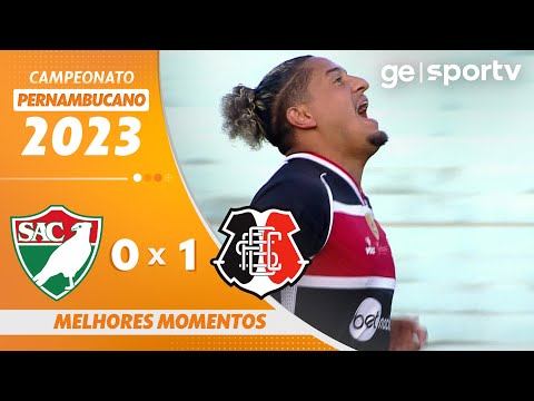 Gols e lances de Salgueiro x Santa Cruz