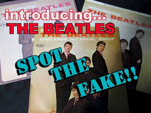 Introducing The Beatles On Vee Jay 101 And How To Spot A Fake vs A Real One!