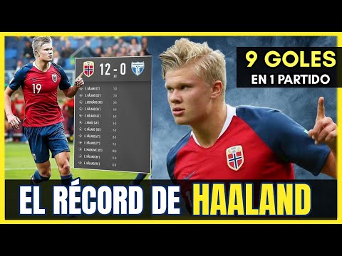 El Día que Erling HAALAND 🤖 Marcó 9 GOLES en Un Partido vs Honduras 9️⃣ ⚽ MUNDIAL SUB-20 🇳🇴 🇭🇳