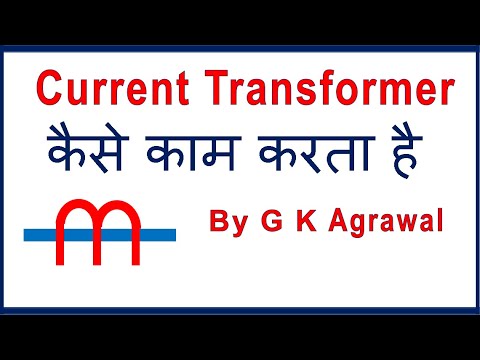 What is current Transformer CT, types, burden, use in Hindi Video