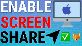 How To Enable & Disable Screen Sharing On Mac