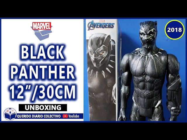 Vídeo relacionado con Avengers Marvel Titan Hero Series Collectible 30-cm Black Panther Action Figure, Toy for Ages 4 and Up