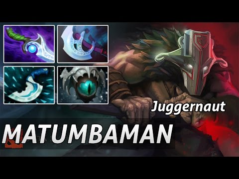 Juggernaut Dota 2 9000 MMR Gameplay By MATUMBAMAN