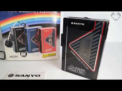Sanyo MGP9 Budget Personal Stereo (Walkman) 1986