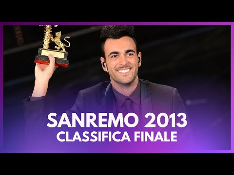 Sanremo 2013 - Tutte le canzoni in gara - Classifica finale