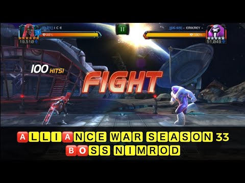 GUILLOTINE 2099 SOLO'S ALLIANCE WAR NIMROD BOSS | Marvel Contest Of Champions