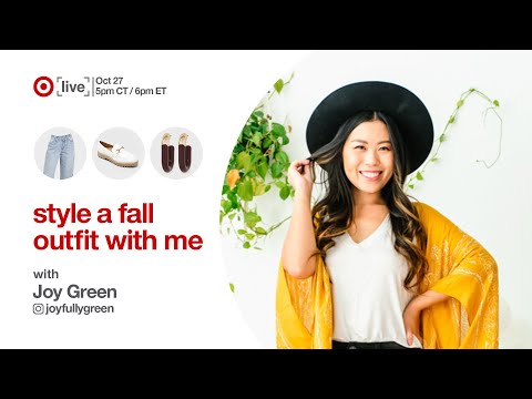 Target LIVE: Style a Fall Outfit with Me