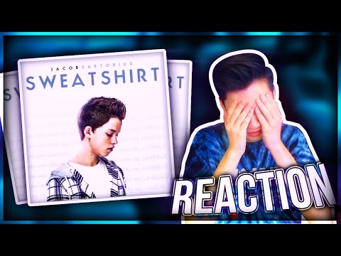 REACTING TO Jacob Sartorius NEW SONG Sweatshirt (Ft.LeafyisHere) Video