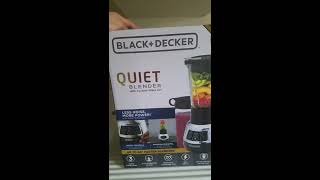 BLACK DECKER Quiet Blender with Cyclone Glass JarBL1400DG P