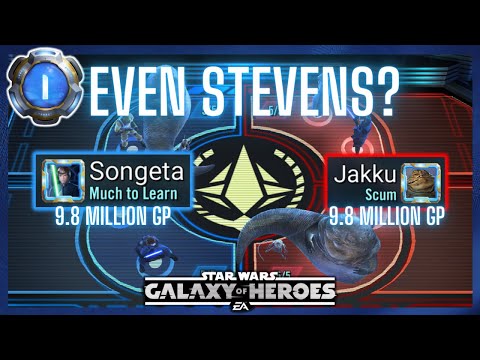 Closest GP Matchup in My Memory! How's an "Even" Match for a Change? 3v3 GAC Kyber 1