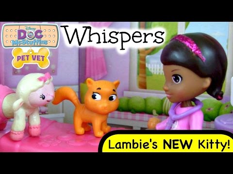 Doc McStuffins Pet Vet LAMBIES NEW KITTY WHISPERS Play Episode "Smitten With A Kitten” YouTube Video Video