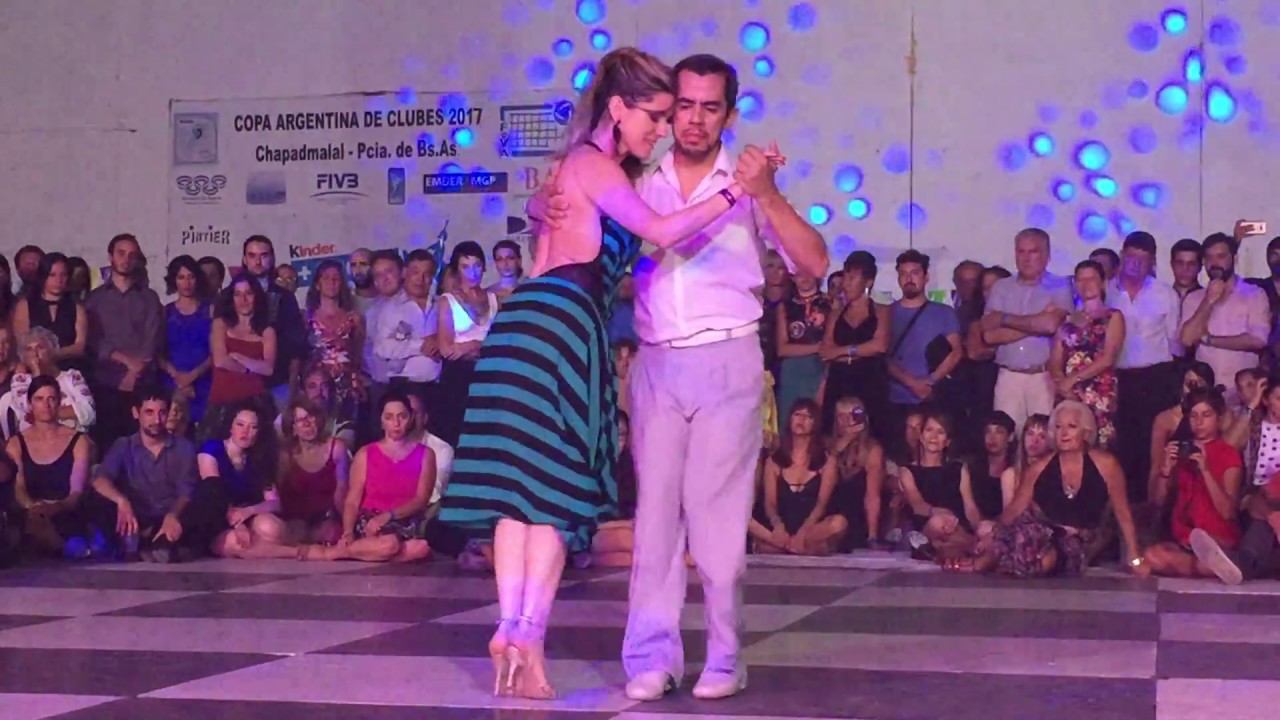 Carolina Buenaventura & Martin Ojeda performing milonga "Arrabalera" at Mardel ETI 2018