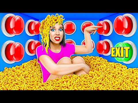 Provocarea Celor 1000 De Butoane Misterioase #2 | Doar unul te lasă să scapi, marca TeenDO Challenge