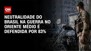 Vídeo: Ipsos/Ipec: 83% dos brasileiros defendem neutralidade do governo na guerra | AGORA