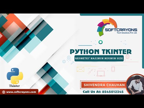 Python Tkinter Geometry Maxsize Minsize Function Python Gui Programming In Hindi 3 🔥