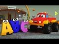 Monster Truck Dan | ABC SONG | Alphabet Song ...