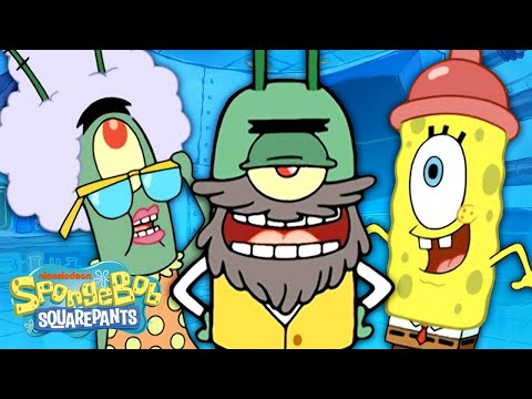 每一個浮游生物的樣子？| 海綿寶寶 (Every Plankton Look Ever ? | SpongeBob)