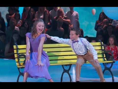 Tripp Palin Johnston & Hailey Bills - Dancing With The Stars Juniors (DWTS Juniors) Episode 1