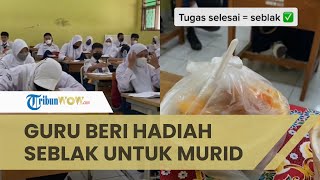 Mampu Selesaikan Tugas, Murid Diberi Hadiah Seblak oleh Guru Honorer, Videonya Viral