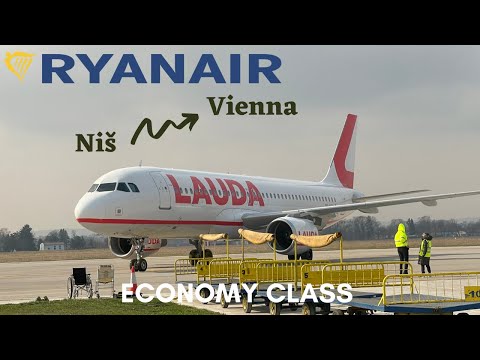 RYANAIR IN SERBIA! Niš to Vienna on Lauda Europe Airbus A320 TRIP REPORT