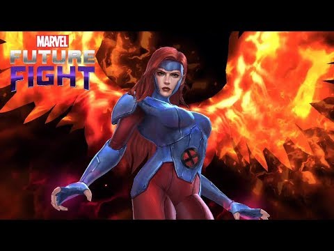 Marvel Future Fight Part 182 - Jean Grey To Tier 3 (Cosmic Cube Fragment Drop Rate is Pathetic)