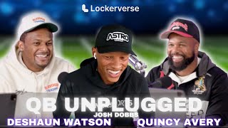 NFL's HOTTEST QB Josh Dobbs explains success & training w/ Deshaun & Quincy | QB Unplugged Ep 9