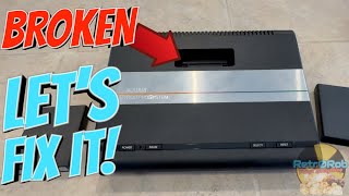 Atari 7800 Cartridge Port Repair  - Replacing with a 3D printed one!