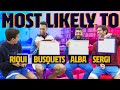 MOST LIKELY TO | Sergio Busquets, Jordi Alba, Sergi Roberto & Riqui Puig