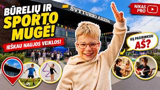 Apsilankaiu būrelių ir sporto mugėje - ieškau naujos veiklos.