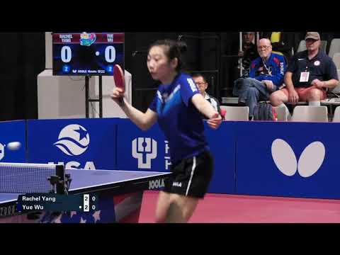 2019 US National Table Tennis Championships - Womens QF - Rachel Yang vs Wu Yue (Highlights)