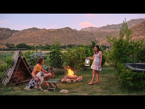 Sounds of Pizza Evening on our Homestead