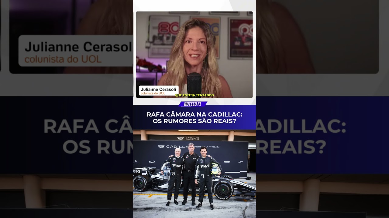 🚨 RAFA CÂMARA NA F1: OS RUMORES SÃO REAIS?
