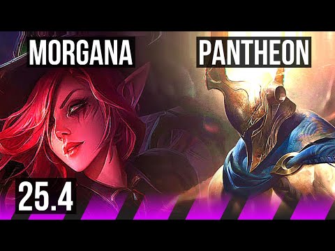 MORGANA & Ezreal vs PANTHEON & Jhin (SUP) | KR Master | 25.4