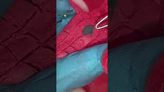 colocando a aranha do homem aranha! #homemaranha #spider #arte