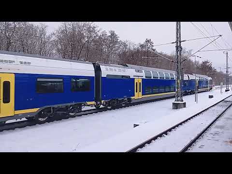 Alstom Coradia Max in Jüterbog (27. Januar 2026)