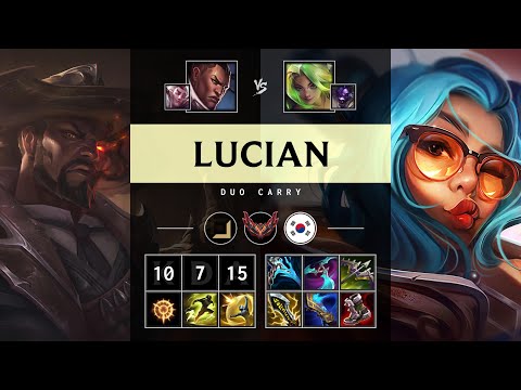 Lucian ADC vs Zeri - KR Grandmaster Patch 25.19