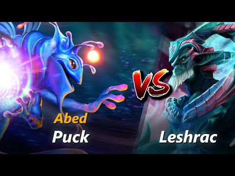 Abed mid Puck vs Leshrac | First 10 minutes