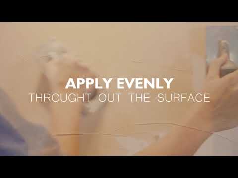 MacoAvell - Vellplas Matte Marmorino ( Peach ) with Natural Wax