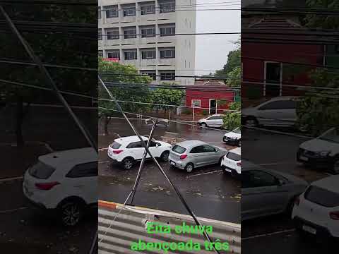 #eita chuva abençoada três lagoas MS