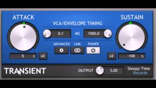 Video thumbnail for Transient (kick drum) by Sleepy-Time Records by Sound Universe