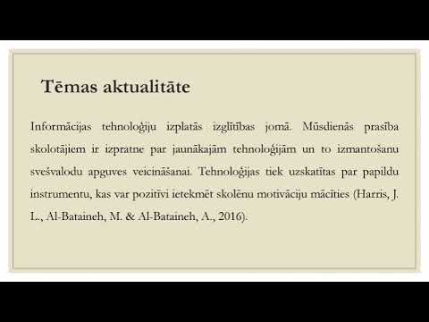 Video presentation: Petnieciba II